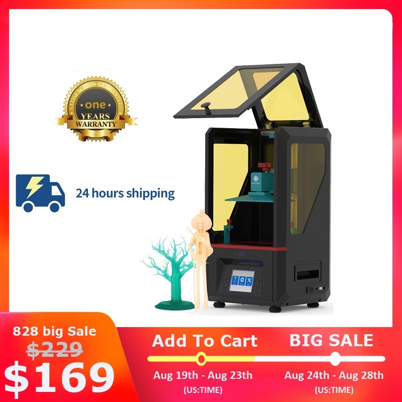 

3D Printer Anycubic Photon LCD Based SLA DIY Kit UV Photocuring 2K Screen High Precision Efficient Printing 405nm UV Resin