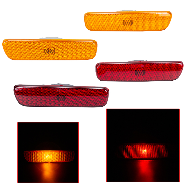 Car Side Marker Light Front/Rear Bumper Turn Signal Lamp Red/Yellow Corner Light For RX300 1999-2003 2002 2001, As pic
Car Side Marker Light Front/Rear Bumper Turn Signal Lamp Red/Yellow Corner Light For RX300 1999-2003 2002 2001, As pic