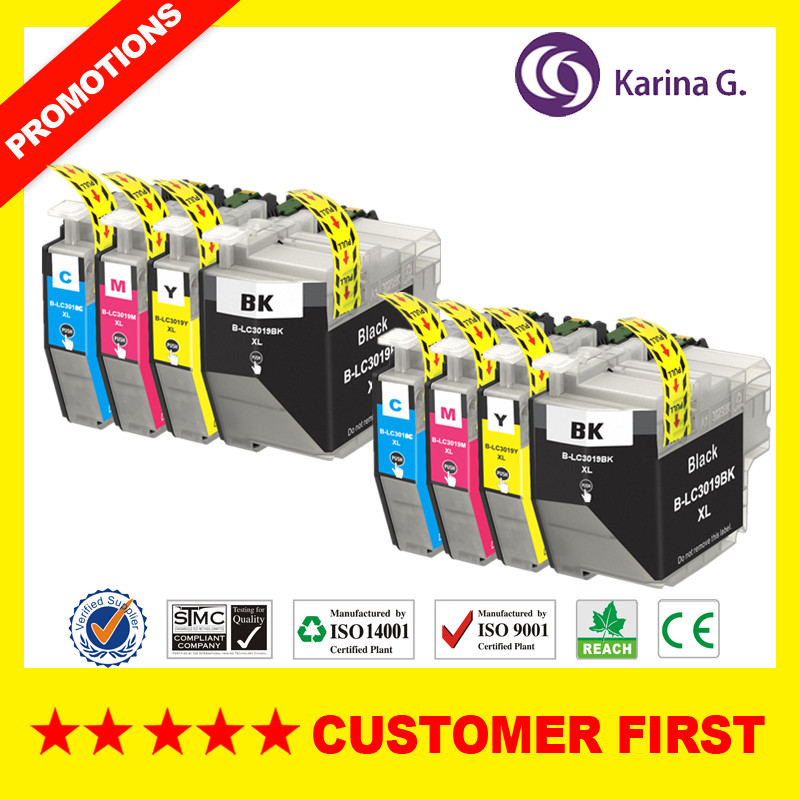 Compatible for Brother LC3019 LC3019XXL ink Cartridge for Brother MFC-J6730DW/MFC-J6930DW/MFC-J5330DW/MFC-J6530DW etc
Compatible for Brother LC3019 LC3019XXL ink Cartridge for Brother MFC-J6730DW/MFC-J6930DW/MFC-J5330DW/MFC-J6530DW etc