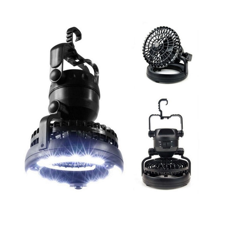 Outdoor Camping Fan Light 18 LED 2 in 1 Portable Lantern Hiking Fishing Camping Lamp With Hanging Hook
Outdoor Camping Fan Light 18 LED 2 in 1 Portable Lantern Hiking Fishing Camping Lamp With Hanging Hook