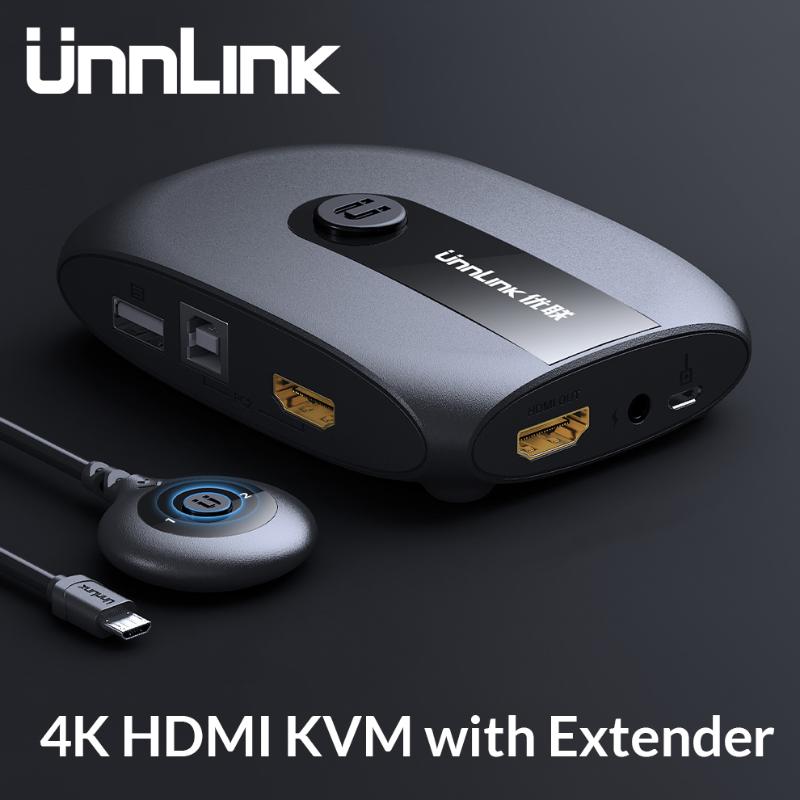 Unnlink 2 Ports KVM Switch with Extener 4K 1080P USB2.0 Sharing Monitor Printer Keyboard Mouse for 2 computers laptops pc
Unnlink 2 Ports KVM Switch with Extener 4K 1080P USB2.0 Sharing Monitor Printer Keyboard Mouse for 2 computers laptops pc