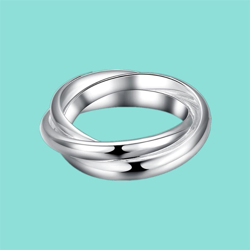 Cluster Rings 925 Sterling Silver Three Circles Ring For Women Men Fashion Wedding Party Gift Charm Jewelry
Cluster Rings 925 Sterling Silver Three Circles Ring For Women Men Fashion Wedding Party Gift Charm Jewelry
