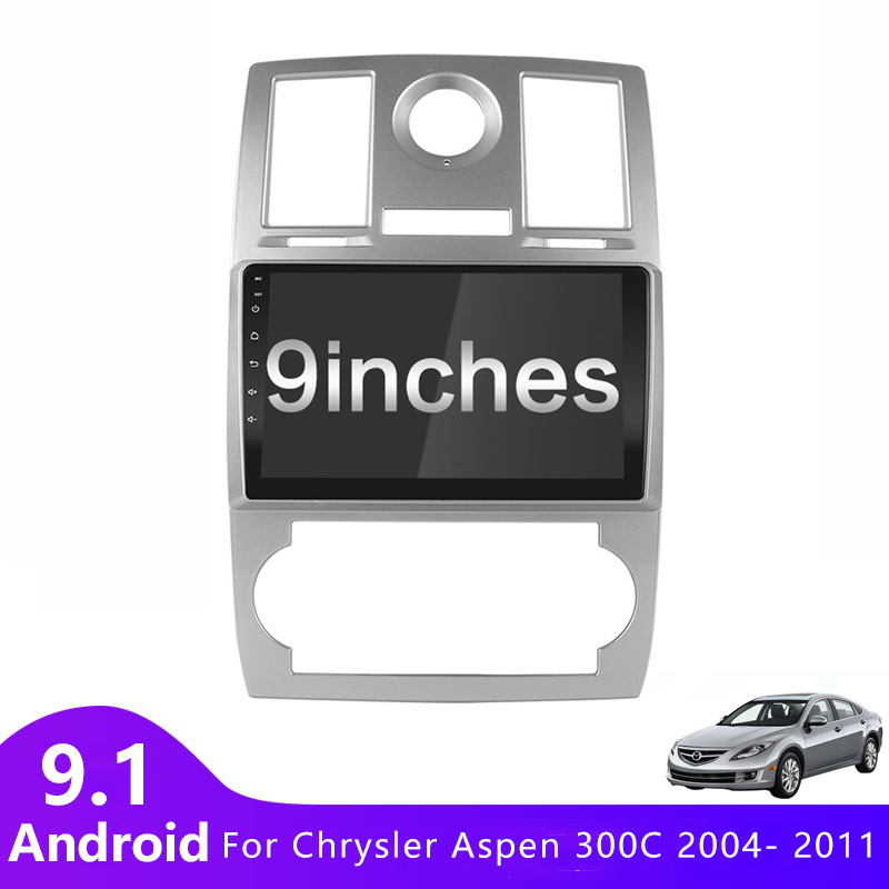 For Aspen 300C 2004~2011 Car Radio Multimedia Player 9'' Android 9.1 Car GPS Navigation Radio Auto Stereo Unit 2Din
For Aspen 300C 2004~2011 Car Radio Multimedia Player 9'' Android 9.1 Car GPS Navigation Radio Auto Stereo Unit 2Din