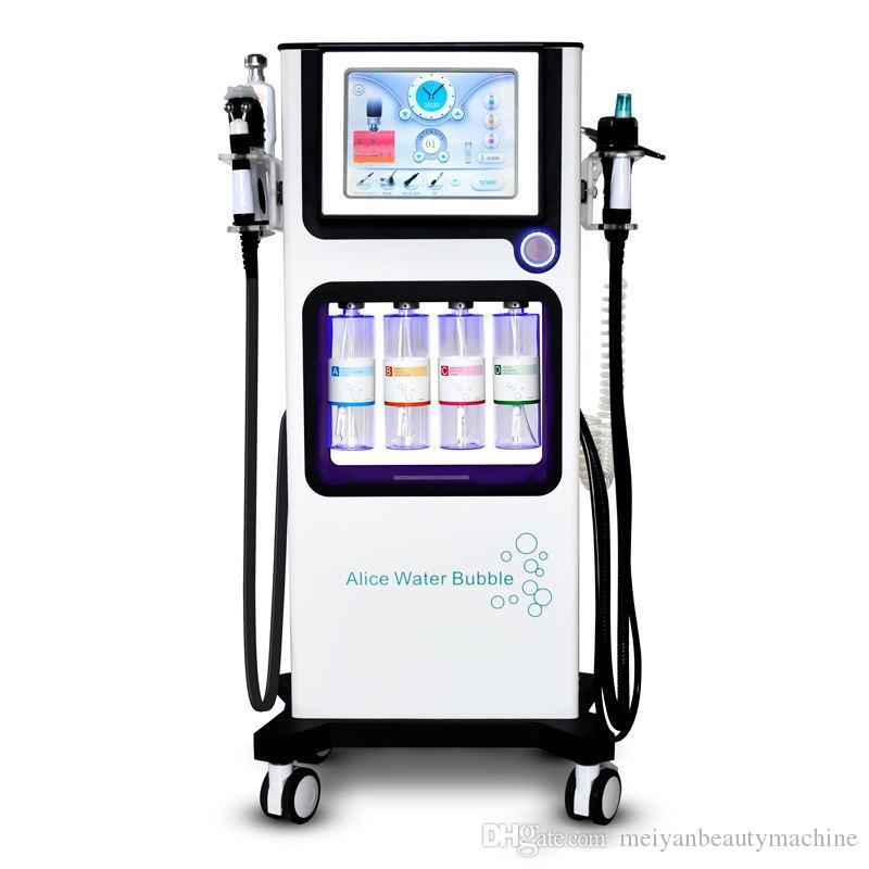 High quality Alice small bubble beauty machine 7In 1 Microdermabrasion Oxygen Facial Aqua Jet Peel Blackhead Removal Skin Care Equipment