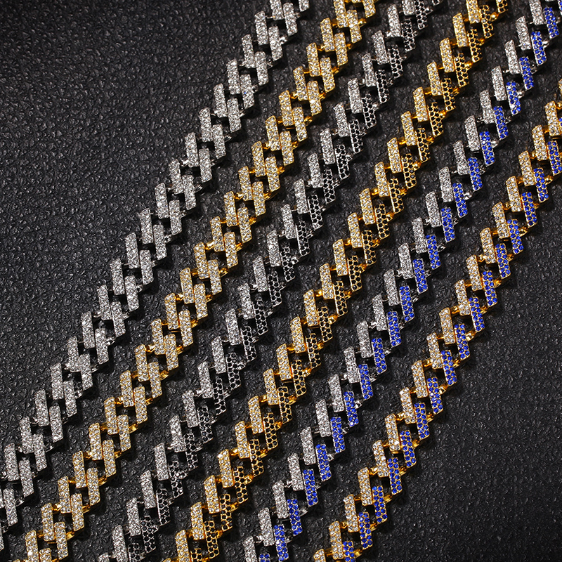 D&Z 15mm Hip Hop Iced Out Bling Zircon Miami Cuban Link Chain Necklaces For Men's Fashion Jewelry 1 Set Drop Shipping
D&Z 15mm Hip Hop Iced Out Bling Zircon Miami Cuban Link Chain Necklaces For Men's Fashion Jewelry 1 Set Drop Shipping