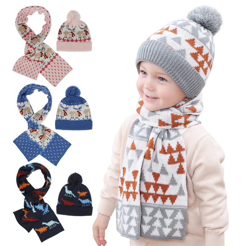 Kids Winter Hat Pompom Baby Scarf Set for Girl Boy Babys Knit Beanie Hats Skullies Bomber Caps Newborn Photograp, #1
Kids Winter Hat Pompom Baby Scarf Set for Girl Boy Babys Knit Beanie Hats Skullies Bomber Caps Newborn Photograp, #1