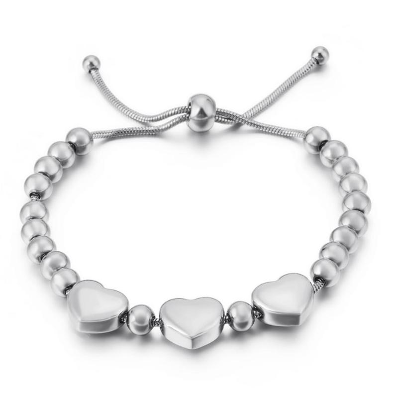 Gold Stainless Steel Gold Heart Charm Bracelet Women Romantic Beaded Bracelet Jewelry Gifts
Gold Stainless Steel Gold Heart Charm Bracelet Women Romantic Beaded Bracelet Jewelry Gifts