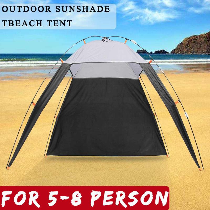5-8 Person Pergola Windproof Outdoor Tent Summer UV Tarp Sun Shade Camping Fishing Triangle Beach Cabana Tent Canopy Portable
5-8 Person Pergola Windproof Outdoor Tent Summer UV Tarp Sun Shade Camping Fishing Triangle Beach Cabana Tent Canopy Portable
