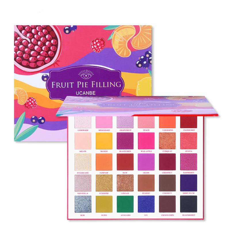 UCANBE Makeup Eyeshadow Palette 30Colors Fruit Pie Filling Eye Shadow Pallete Matte Shimmer Pigmented Eye Shadow Powder, Brush set
UCANBE Makeup Eyeshadow Palette 30Colors Fruit Pie Filling Eye Shadow Pallete Matte Shimmer Pigmented Eye Shadow Powder, Brush set
