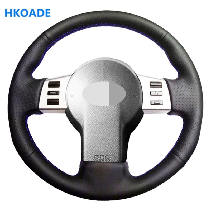 DIY Black Artificial Leather Hand stitched Car Steering Wheel Cover for 350Z 2003-2009 Infiniti FX FX35 FX45 2003-2008
DIY Black Artificial Leather Hand stitched Car Steering Wheel Cover for 350Z 2003-2009 Infiniti FX FX35 FX45 2003-2008