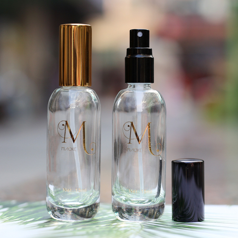 New 15ML High Cylindrical Hot Stamping Transparent Glass PerfumeSpray Bottle 100pcs/lot
New 15ML High Cylindrical Hot Stamping Transparent Glass PerfumeSpray Bottle 100pcs/lot