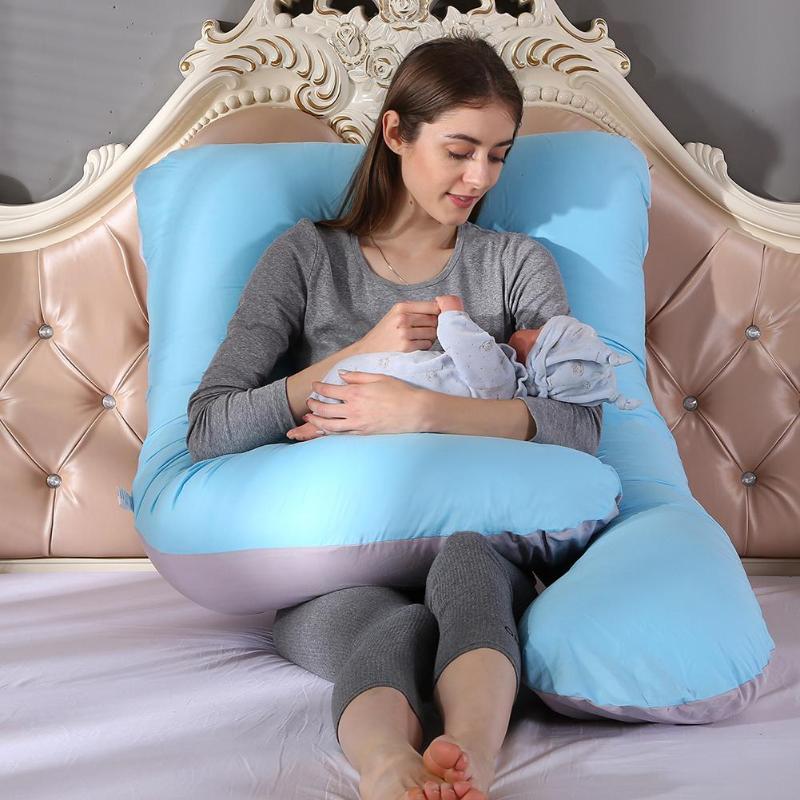 Pregnant Sleeping Support Pillow For Pregnant Women Body U Shaped Maternity Pillows Baby Nursing Pregnancy Bedding Mommy Care