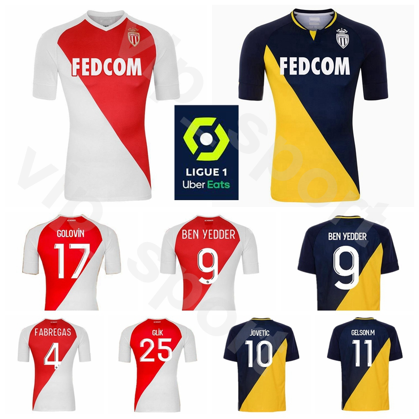 AS Monaco Jersey 2020 2021 Soccer 9 BEN YEDDER 11 MARTINS 14 BALDE 10 JOVETIC 11 GELSON M HENRY BAKAYOKO Football Shirt Kits, White
AS Monaco Jersey 2020 2021 Soccer 9 BEN YEDDER 11 MARTINS 14 BALDE 10 JOVETIC 11 GELSON M HENRY BAKAYOKO Football Shirt Kits, White