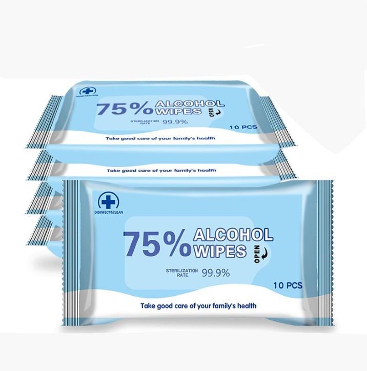 DHL Ship !75% Disinfecting Alcohol Wipes Disposable Hand Wipes Skin Cleaning Bacteria Disinfection Wipes Cotton Portable Disinfecting Dipe
DHL Ship !75% Disinfecting Alcohol Wipes Disposable Hand Wipes Skin Cleaning Bacteria Disinfection Wipes Cotton Portable Disinfecting Dipe
