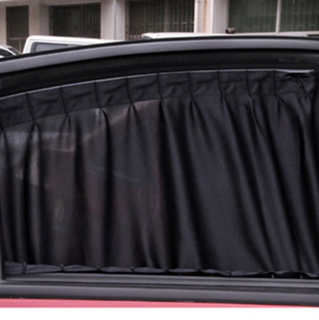 2pcs Universal Sunshade Car Curtain Car Side Window Sunshade Curtains Car-Styling Auto Windows Curtain Sun Visor Blinds Cover