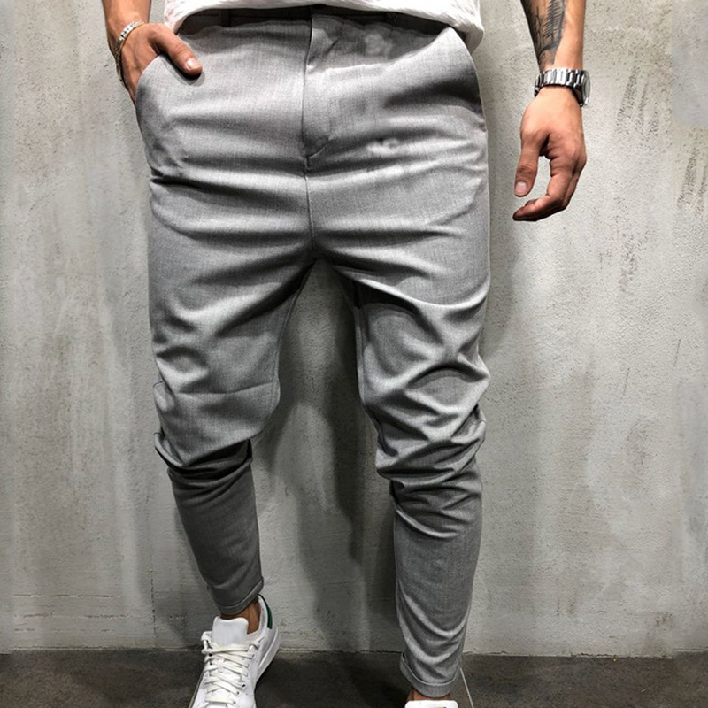 Men Casual Pants Spring Autumn New Male Solid Color Pocket Trousers Fashion Zipper Elastic Waist Long Pants Hip Hop Streetwear, Blue
Men Casual Pants Spring Autumn New Male Solid Color Pocket Trousers Fashion Zipper Elastic Waist Long Pants Hip Hop Streetwear, Blue