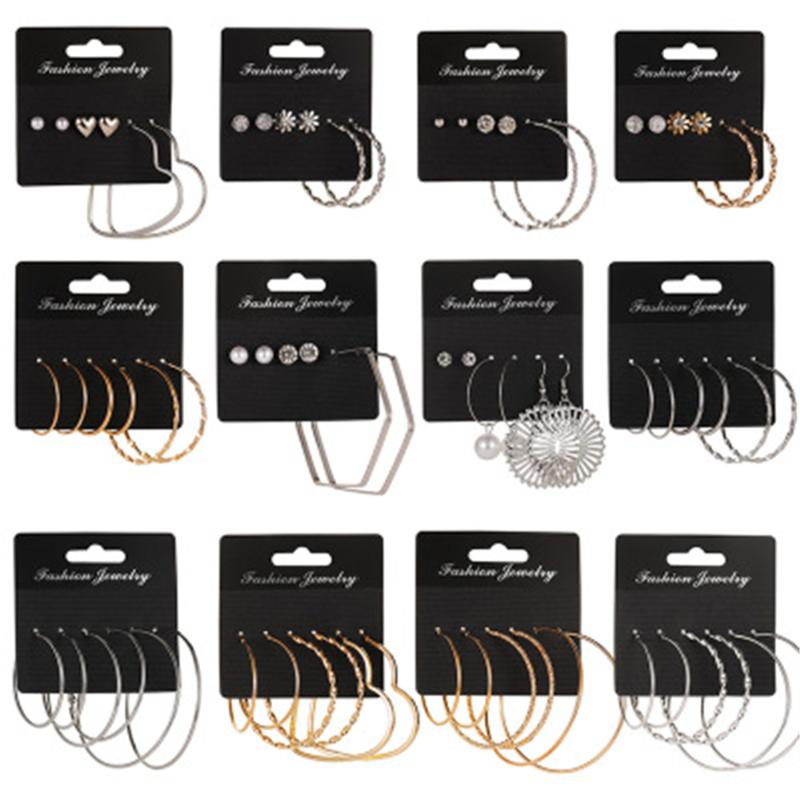 QIAMNI 3 Pairs/set Sexy Oversized Huge Hoop Earrings Exaggerated Smooth Circle Heart Earring for Women Creole Aros Mujer Oreja
QIAMNI 3 Pairs/set Sexy Oversized Huge Hoop Earrings Exaggerated Smooth Circle Heart Earring for Women Creole Aros Mujer Oreja
