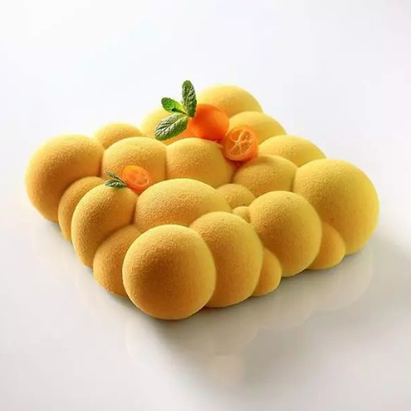 Baking Moulds Cake Decorating Mold 3D Silicone Molds Baking dish Tools For Heart Round Cakes Chocolate Brownie Mousse Make Dessert Pan