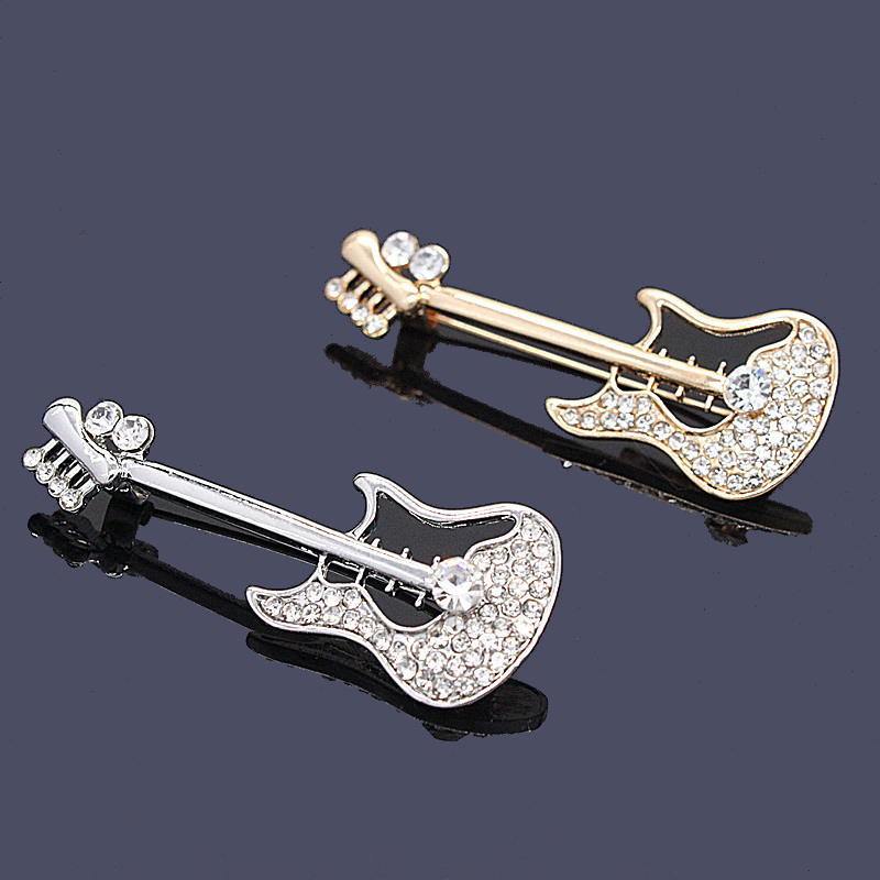 Ajojewel Fashion Jewelry Guitar Brooch White Rhinestone Brooch For Ladies Lapel Pin Badge Party Scarf Jewelry Gifts
Ajojewel Fashion Jewelry Guitar Brooch White Rhinestone Brooch For Ladies Lapel Pin Badge Party Scarf Jewelry Gifts
