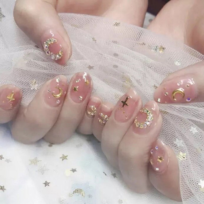 24Pcs Fashion Pink Pink False Nails Acrylic Gel Fairy Fake Nails Art Tips Tools For Nail Art New, White
24Pcs Fashion Pink Pink False Nails Acrylic Gel Fairy Fake Nails Art Tips Tools For Nail Art New, White
