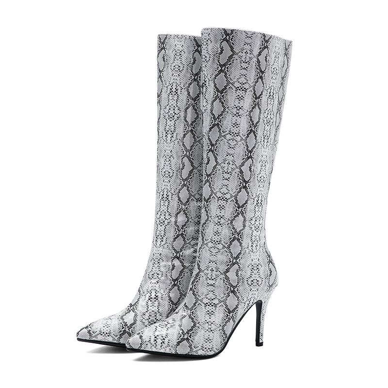 Lucyever Women Sexy Snakeskin Thin Heels Knee High Boots Pointed Toe Autumn Winter Shoes Woman High Heels Long Boots Plus Size, Blue
Lucyever Women Sexy Snakeskin Thin Heels Knee High Boots Pointed Toe Autumn Winter Shoes Woman High Heels Long Boots Plus Size, Blue