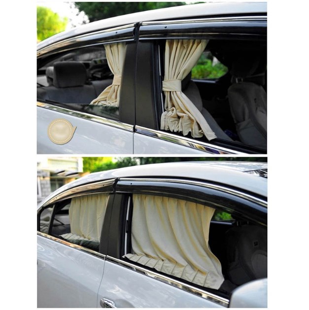 2pcs Universal Sunshade Car Curtain Car Side Window Sunshade Curtains Car-Styling Auto Windows Curtain Sun Visor Blinds Cover