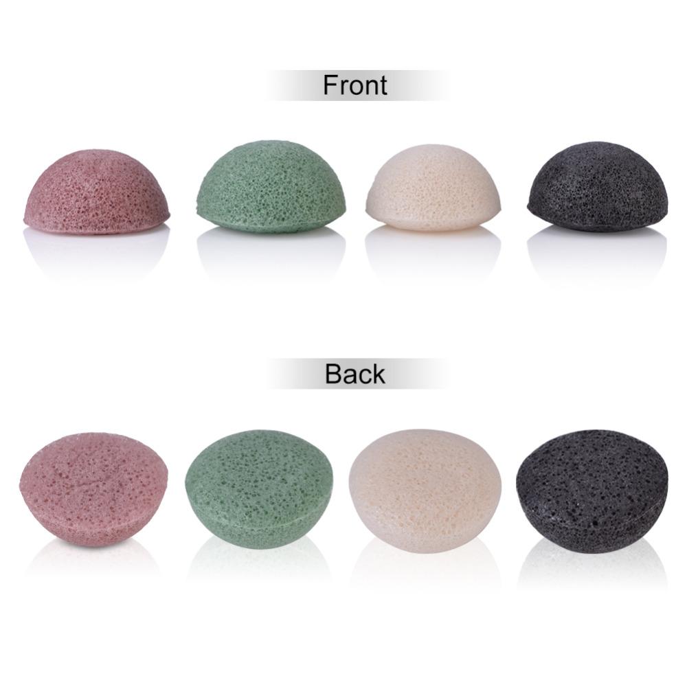 Face Exfoliator Cleansing Sponge Puff Facial Konjac Facial Puff face Cleanse Washing Sponge Cleanser DLH4599909333