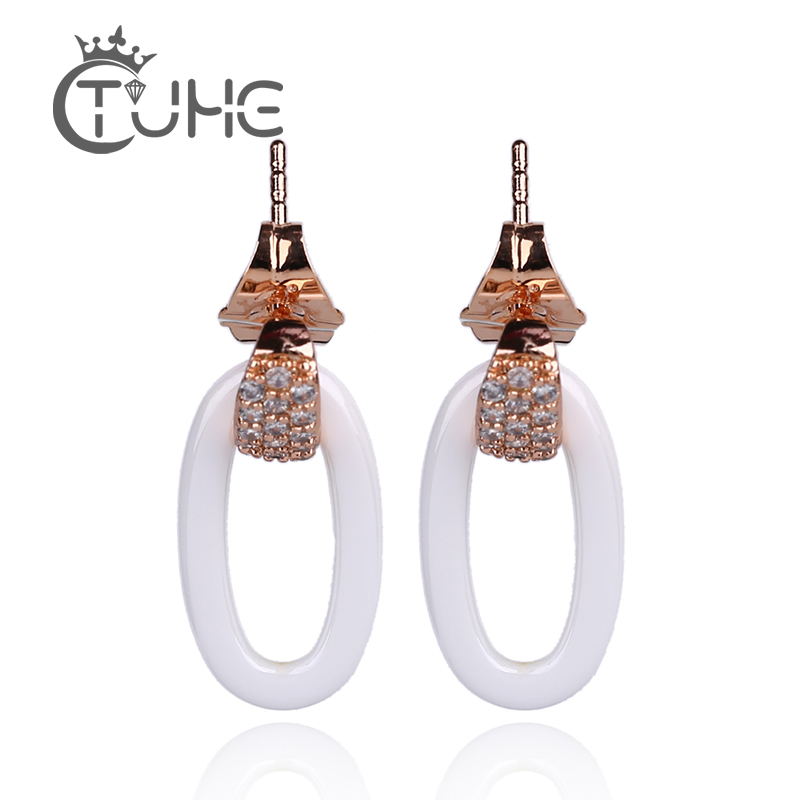 2020 Fashion Temperament Oval Stud Earrings For Girls Women Rose Gold Elegant Party Statement Accessories Ceramic Earrings Gift
2020 Fashion Temperament Oval Stud Earrings For Girls Women Rose Gold Elegant Party Statement Accessories Ceramic Earrings Gift