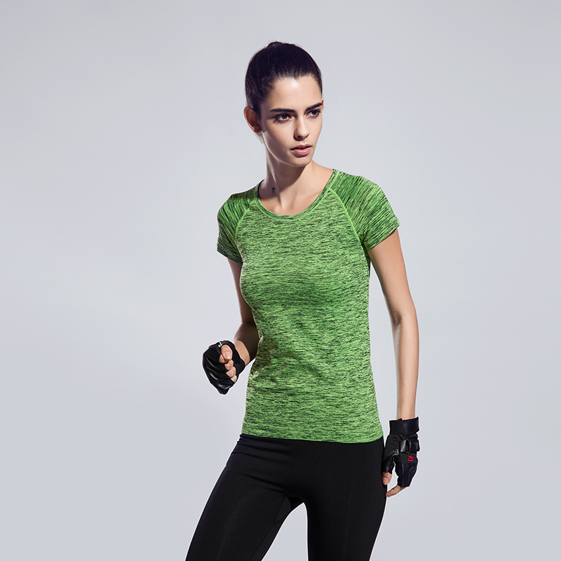 Summer Women Yoga T-shirt Breathable Sportwear Short Sleeve Tops Fitness Tee Tops Solid Running Shirt Quick Dry Slim Sweatshirts, A443 03
Summer Women Yoga T-shirt Breathable Sportwear Short Sleeve Tops Fitness Tee Tops Solid Running Shirt Quick Dry Slim Sweatshirts, A443 03