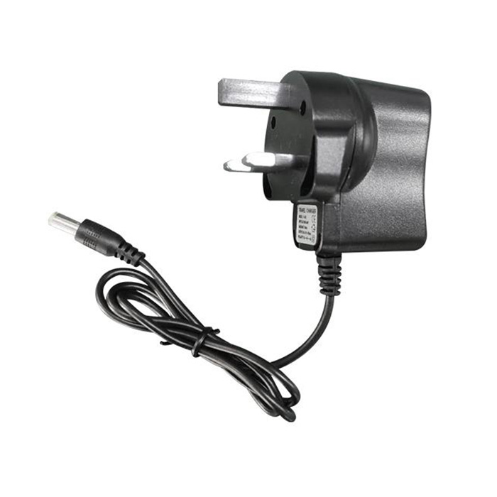 Direct supply of 4.2V8.4V500mA British gauge 18650 lithium battery charger projection light searchlight flashlight charger power adapter