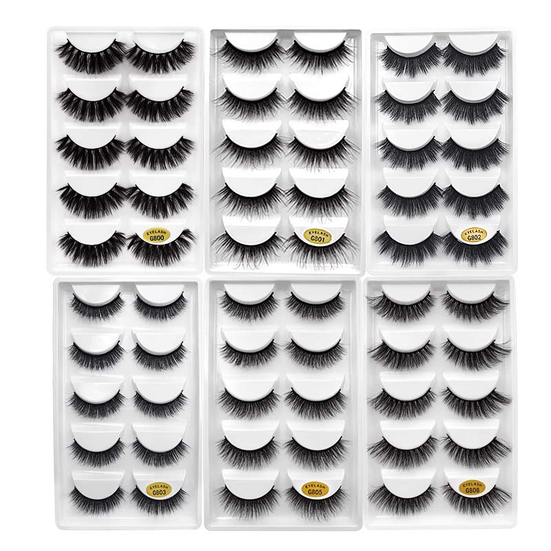 SHIDISHANGPIN 5 Pairs 3D Mink Eyelashes Natural long False Eyelashes dramatic Lashes Makeup Fake Eyelash wispy Lash Thick Lashes
SHIDISHANGPIN 5 Pairs 3D Mink Eyelashes Natural long False Eyelashes dramatic Lashes Makeup Fake Eyelash wispy Lash Thick Lashes