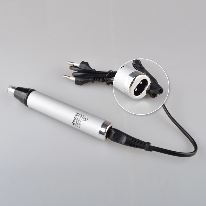 Electric Nose & Ear Trimmers Kemei KM6650 Hair Trimmer 4in1 Men Shaver Rechargeable Removal Eyebrow Trimer Warmer 3