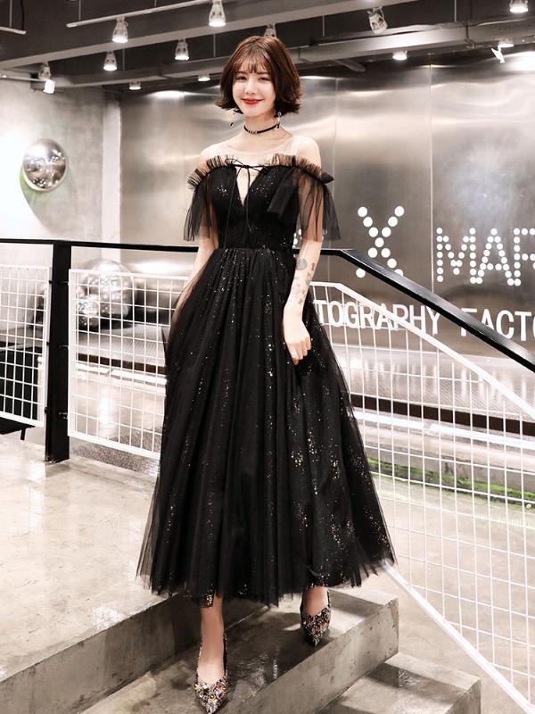 Bridesmaid Sequins Dress Black Spaghetti Strap Pleat Long bridesmaid dresses Elegant Boat Neck Lace Up Party Gown
Bridesmaid Sequins Dress Black Spaghetti Strap Pleat Long bridesmaid dresses Elegant Boat Neck Lace Up Party Gown