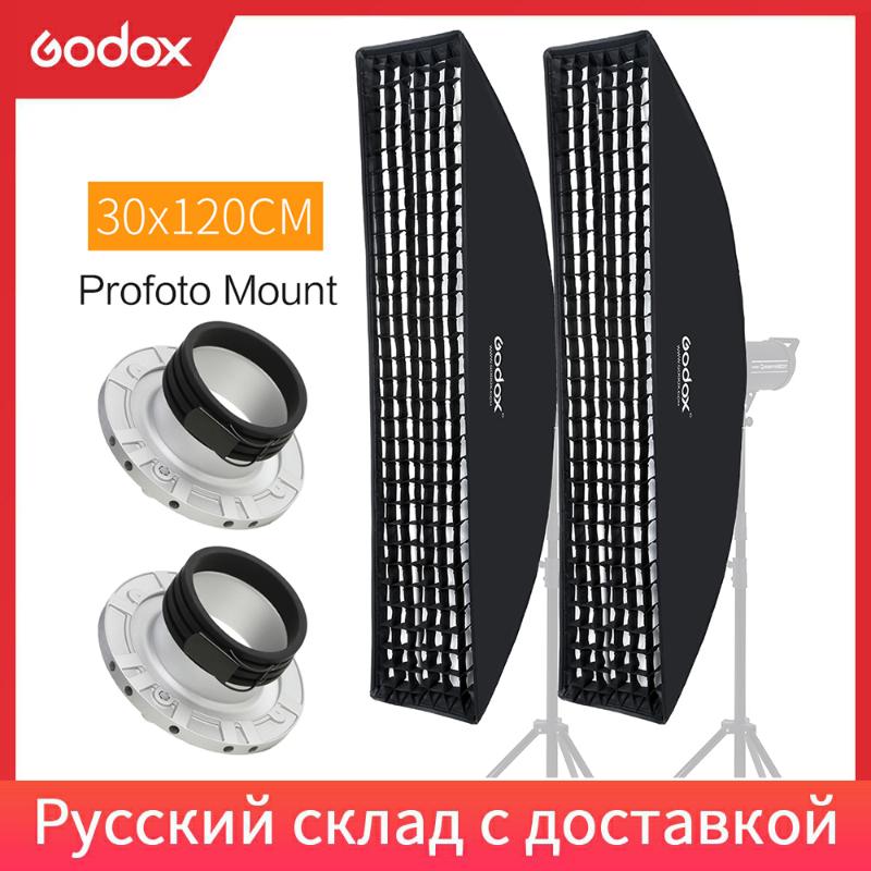2PCS Godox 12"x 47" 30 x 120cm Strip Honeycomb Grid Rectangular Softbox for Photo Strobe Studio Flash Softbox for Profoto Mount
2PCS Godox 12"x 47" 30 x 120cm Strip Honeycomb Grid Rectangular Softbox for Photo Strobe Studio Flash Softbox for Profoto Mount