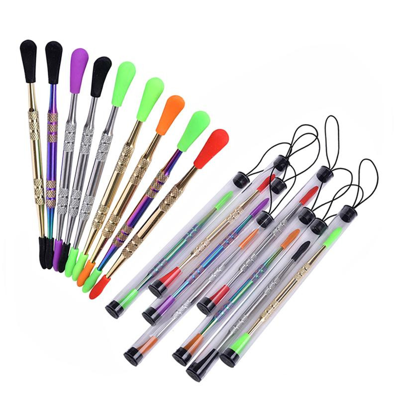 121mm Wax dabber tools wax atomizer 3style silver gold Colorful E cigarettes Stainless dabber tool dry herb vaporizer for mat container vape
121mm Wax dabber tools wax atomizer 3style silver gold Colorful E cigarettes Stainless dabber tool dry herb vaporizer for mat container vape