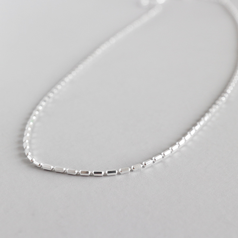 Real 925 Sterling Silver Necklace Silver Chains Necklaces Link Pendant for Women Cadeau Maitresse Fine Jewelry WDN001
Real 925 Sterling Silver Necklace Silver Chains Necklaces Link Pendant for Women Cadeau Maitresse Fine Jewelry WDN001