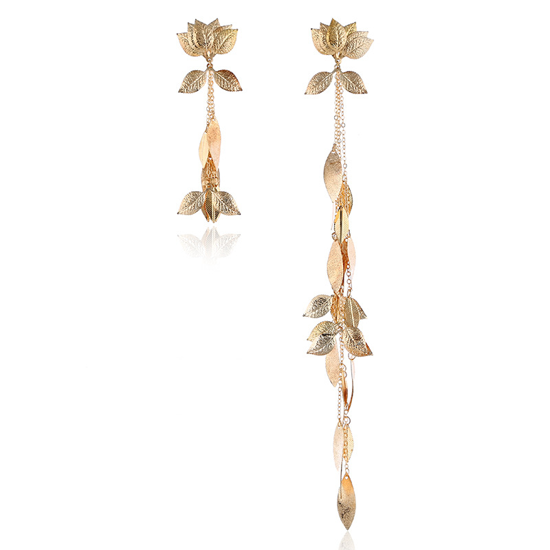 Fashion Gold Color Long Drop Earrings for Women Bohemian Flower Vintage Leaf Tassel Personality Dangle Earring Jewelry Gifts
Fashion Gold Color Long Drop Earrings for Women Bohemian Flower Vintage Leaf Tassel Personality Dangle Earring Jewelry Gifts