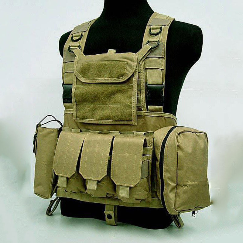 New RRV chest harness tactical equipment paintball Camouflage vest tactical accessories combat system Waistcoat
New RRV chest harness tactical equipment paintball Camouflage vest tactical accessories combat system Waistcoat