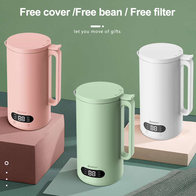 350ml Soymilk Machine Automatic Heating Soyabean Milk Maker Filter-free Non-Drip Spout Reservation Soy Beans Milk Juicer Grain
350ml Soymilk Machine Automatic Heating Soyabean Milk Maker Filter-free Non-Drip Spout Reservation Soy Beans Milk Juicer Grain