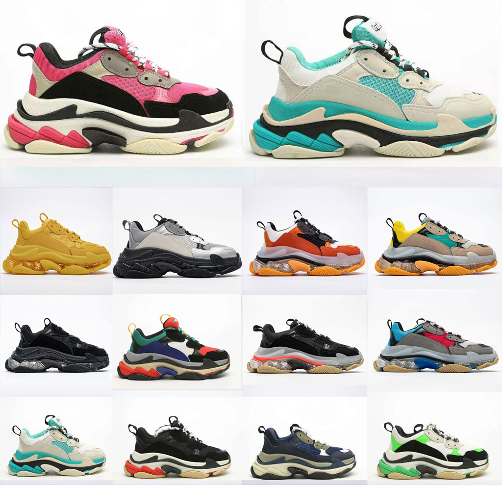 2020 Triple-s fashion Paris 17FW Triple s Sneakers for men women black red white green Casual Dad Shoes tennis increasing sneakers, 11
2020 Triple-s fashion Paris 17FW Triple s Sneakers for men women black red white green Casual Dad Shoes tennis increasing sneakers, 11