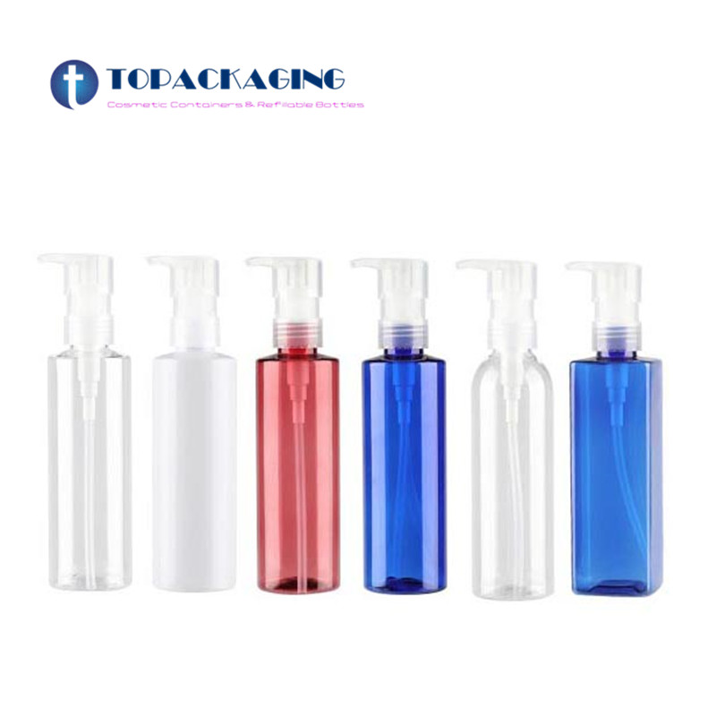 200ml Shampoo Lotion Pump Bottles White Cosmetic PET Packaging Bottle With Liquid Dispenser Blue Bottle Soap Pump Shower Gel
200ml Shampoo Lotion Pump Bottles White Cosmetic PET Packaging Bottle With Liquid Dispenser Blue Bottle Soap Pump Shower Gel