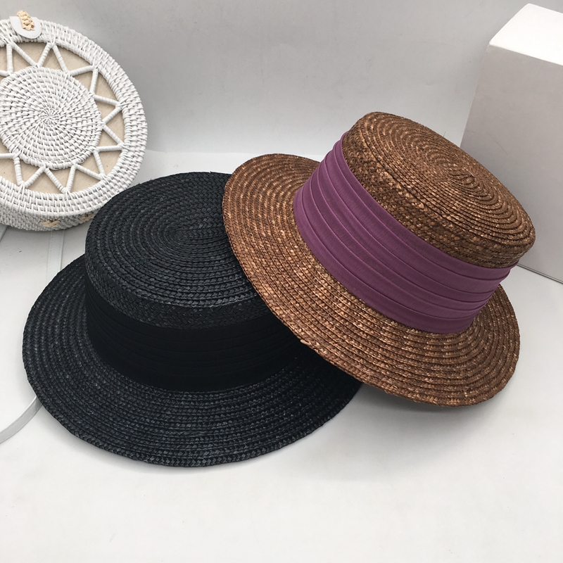 Straw straw hat for seaside holiday women black coffee fashionable elegant French hat
Straw straw hat for seaside holiday women black coffee fashionable elegant French hat