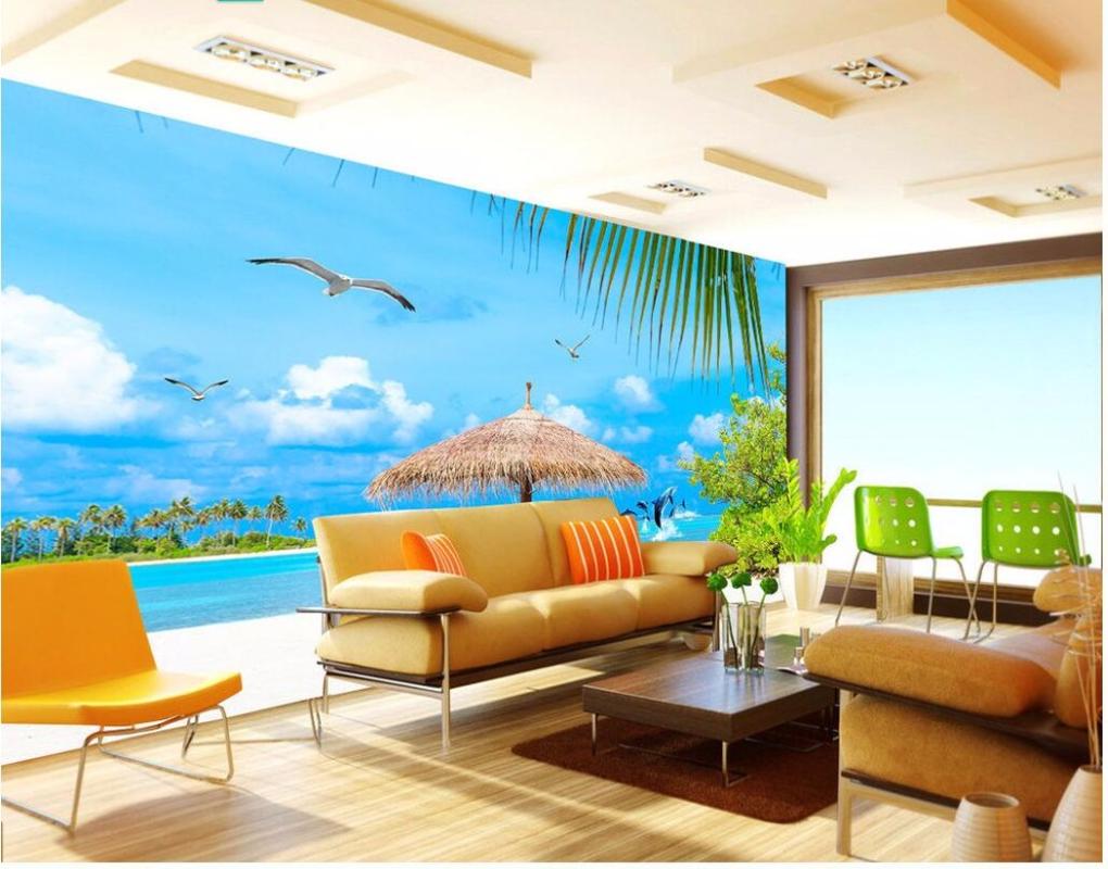 WDBH custom mural 3d photo wallpaper Seaside dolphin beach scenery home decor 3d wall murals wallpaper for living room, As pic
WDBH custom mural 3d photo wallpaper Seaside dolphin beach scenery home decor 3d wall murals wallpaper for living room, As pic