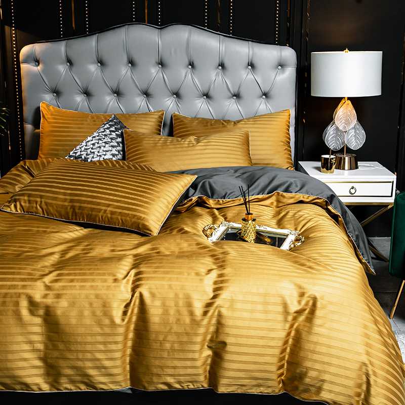4 Piece Geometric Stripes Jacuqrad Duvet Cover Pillowcases Silky Egyptian Cotton Luxury Bedding Set King Queen Size Linen Yellow, 10
4 Piece Geometric Stripes Jacuqrad Duvet Cover Pillowcases Silky Egyptian Cotton Luxury Bedding Set King Queen Size Linen Yellow, 10