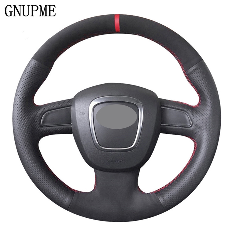 DIY Genuine Leather with Suede Car Steering Wheel Cover for Audi A3 (8P) 2008-2013 A5 2008-2010 A6 (C6) A4 (B8) 2008-2010
DIY Genuine Leather with Suede Car Steering Wheel Cover for Audi A3 (8P) 2008-2013 A5 2008-2010 A6 (C6) A4 (B8) 2008-2010