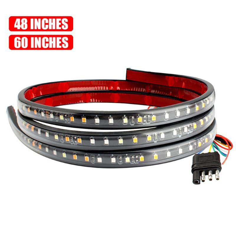 Durable Brake Light Pickup Trucks Red White Yellow Three Colors Taillight Lamp LED 60/48 Inches 150/120LED Waterproof DC12V, As pic
Durable Brake Light Pickup Trucks Red White Yellow Three Colors Taillight Lamp LED 60/48 Inches 150/120LED Waterproof DC12V, As pic