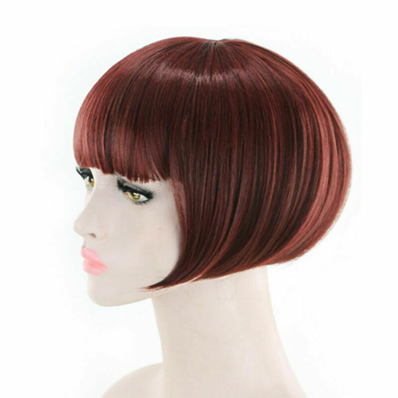 Ladies Fancy Dress Wig Pixie Bob Style Full Short Synthetic Hair Party Cosplay