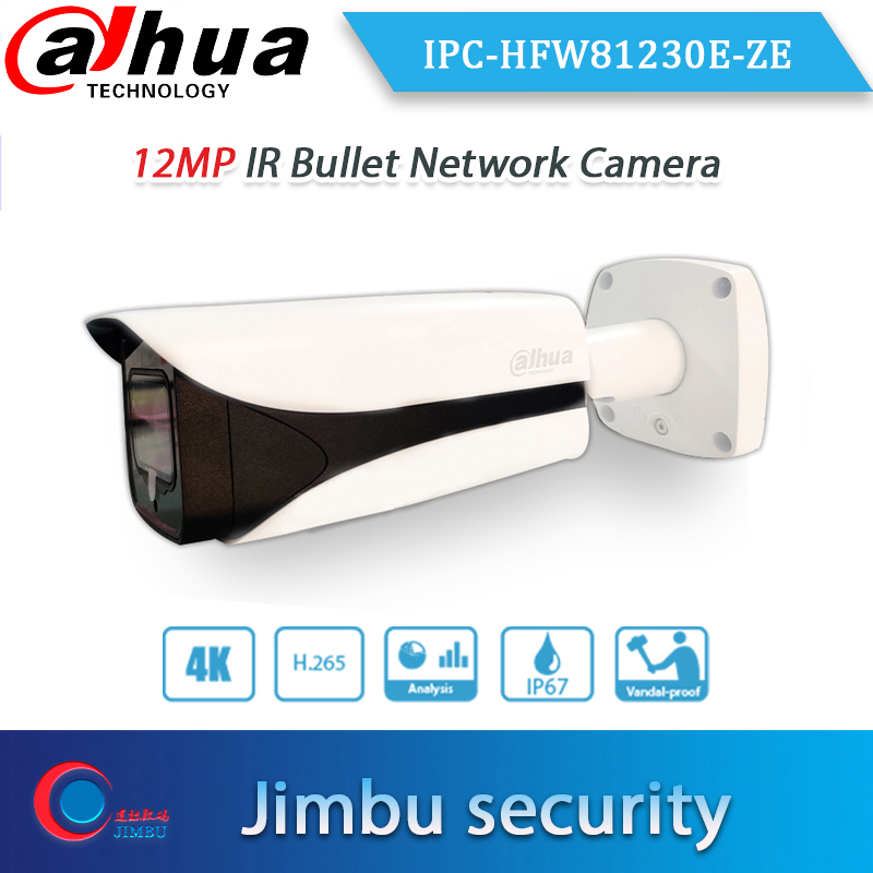 original IPC-HFW81230E-ZE 4K 12mp motorized lens 4.1mm ~16.4mm IR 50m bullet outdoor PoE+ IP Camera with dahua logo
original IPC-HFW81230E-ZE 4K 12mp motorized lens 4.1mm ~16.4mm IR 50m bullet outdoor PoE+ IP Camera with dahua logo