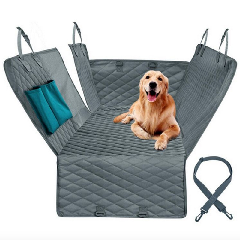 600D Quilted Waterproof Pet Dog Travel Mat Pet Car Hammock Cushion Protector With Mesh and Pocket Dog Carrier Car Seat Cover, Gray
600D Quilted Waterproof Pet Dog Travel Mat Pet Car Hammock Cushion Protector With Mesh and Pocket Dog Carrier Car Seat Cover, Gray