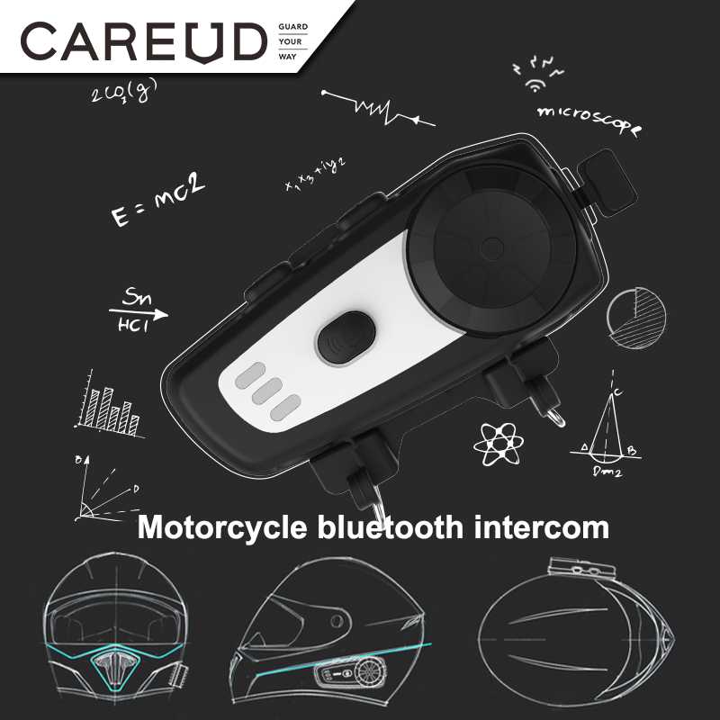 CAREUD M6 Motorcycle Wireless Bluetooth Helmet Intercom Grade 6 Waterproof Motorbike Helmet Interphone Headset
CAREUD M6 Motorcycle Wireless Bluetooth Helmet Intercom Grade 6 Waterproof Motorbike Helmet Interphone Headset